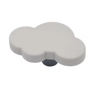 GAŁKA MEBLOWA DZIECIĘCA SILIKONOWA CHMURKA SZARA - Meble modułowe i akcesoria - miniaturka - grafika 1