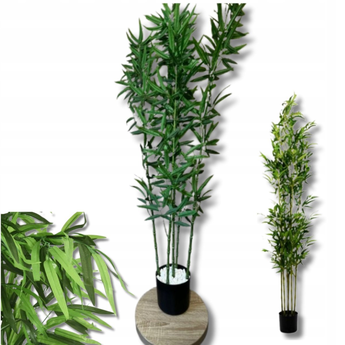 Sztuczne Drzewko Bambusowe w Doniczce 150cm Do Salonu Na Taras Balkon