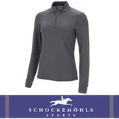 Koszulki jeździeckie - Schockemohle Bluzka techniczna SPAyla AW25 - dusty chocolate - miniaturka - grafika 1