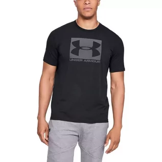 Koszulki męskie - Under Armour, Koszulka męska, BOXED SPORTSTYLE SS 1329581-001, czarny, rozmiar S - grafika 1