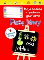 Edukacja przedszkolna - Olesiejuk Sp. z o.o. Piszę litery. Moja tablica - zadania graficzne... - miniaturka - grafika 1