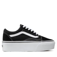 Trampki damskie - Tenisówki Vans Old Skool Stac VN0A7Q5M6BT1 Czarny - miniaturka - grafika 1