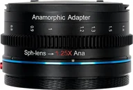 Tulejki, adaptery, redukcje do aparatów - Sirui Sirui Anamorphic Adapter 1.25x - miniaturka - grafika 1