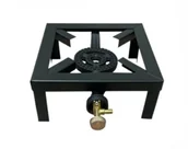 Akcesoria i części AGD - Palnik Kuchenka Taboret Gazowy 25X25 Cm Żeliwny - miniaturka - grafika 1