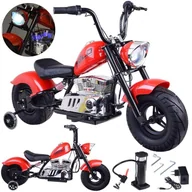 Pojazdy elektryczne dla dzieci - Elektryczny Motor Chopper na akumulator dla dzieci max 80kg manetka PA0318 - miniaturka - grafika 1