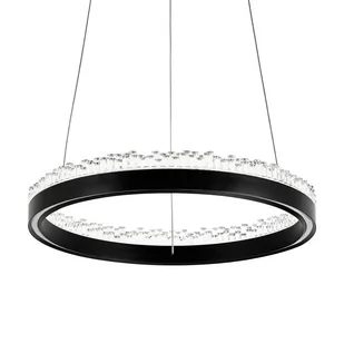 Okrągła lampa zwis Regi PD2304400R-MB Zumaline LED 30W 3000-5000K czarny - Lampy sufitowe - miniaturka - grafika 1