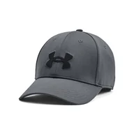 Czapki męskie - Męska Czapka z daszkiem UNDER ARMOUR UA BLITZING ADJ 1376701-012 – Szary - miniaturka - grafika 1