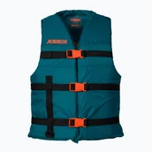 Sprzęt asekuracyjny i ratunkowy - Kamizelka asekuracyjna JOBE Universal Life Vest teal - miniaturka - grafika 1