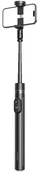 Selfie stick - Selfie stick Wozinsky WRZP1 z automatycznie rozkładanymi nóżkami, funkcja statywu, 1,7m - czarny - miniaturka - grafika 1