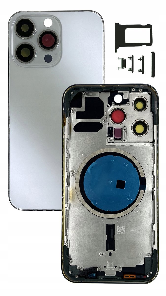 Obudowa kompletna BIAŁA do Apple iPhone 13 Pro korpus ramka zamiennik