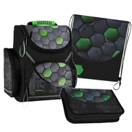 Zestawy szkolne - ZESTAW SZKOLNY 3-ELEMENTÓW PIŁKA NOŻNA FOOTBALL STK-24 STARPAK - miniaturka - grafika 1