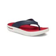 Klapki i japonki męskie - Japonki męskie Crocs InMotion Flip Rozmiar butów (UE): 45-46 / Kolor: niebieski/czerwony - miniaturka - grafika 1