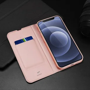 Dux Ducis Skin Pro kabura etui pokrowiec z klapką iPhone 13 mini niebieski - Etui i futerały do telefonów - miniaturka - grafika 24