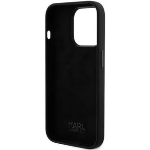 Karl Lagerfeld KLHCP15LSDHKCNK iPhone 15 Pro 6.1" czarny/black Silicone Karl&Choupette Head - Etui i futerały do telefonów - miniaturka - grafika 17