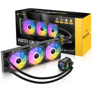 Chłodzenie procesora - Chłodzenie wodne Antec Vortex Lum 360 Black ARGB - miniaturka - grafika 1