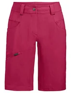 Spodnie damskie - VAUDE VAUDE Damskie spodnie damskie skarvan bermudy różowy Crimson Red 36 41510 - miniaturka - grafika 1