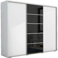 Szafy - Szafa Przesuwna 278 A28 Skąpski Meble Craft Złoty, Sonoma, 215 Cm, Czarny - miniaturka - grafika 1