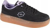 Buty sportowe damskie - Lotto Lotto Iskar PF RB 2400282W-1147 Czarne 36 - miniaturka - grafika 1