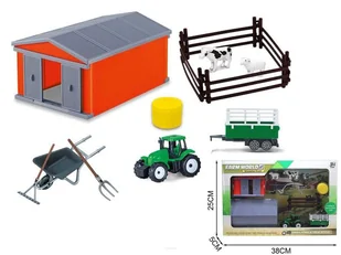 Zestaw Z Traktorem 54745 Madej - Samochody i pojazdy dla dzieci - miniaturka - grafika 1