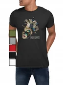 Koszulki męskie - Koszulka T-Shirt Męska Z Nadrukiem Muzyka Dj Boris Brejcha Dla Fana -Xl - miniaturka - grafika 1