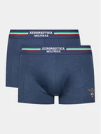 Majtki damskie - Aeronautica Militare Komplet 2 par bokserek AM1UBX001 Granatowy - miniaturka - grafika 1