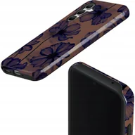 Etui i futerały do telefonów - Burga Etui Velvet Night Tough do Galaxy A55, brązowo-granatowe - miniaturka - grafika 1