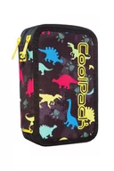 Piórniki - CoolPack Potrójny piórnik z wyposażeniem Jumper 3 DINOSAURS A67204 - miniaturka - grafika 1