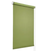 Rolety - Miniroleta black out zielona 57 x 150 - miniaturka - grafika 1