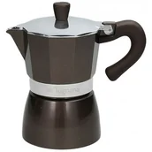 Zaparzacze i kawiarki - TOGNANA Kawiarka TOGNANA Gloss &amp Glam Bronze 3 TZ Brązowy - miniaturka - grafika 1