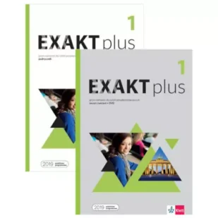 Exakt plus 1. Podręcznik i zeszyt ćwiczeń do języka niemieckiego dla szkół ponadpodstawowych - Książki do nauki języka niemieckiego - miniaturka - grafika 1
