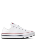 Trampki damskie - Converse Trampki Chuck Taylor All Star Eva Lift Ox 272858C Biały - miniaturka - grafika 1
