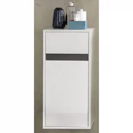 Szafki łazienkowe - Trendteam SL łazienka szafa, komoda łazienkowa wiszące | wysoki połysk biały | 35 x 73 cm 1635-801-3 - miniaturka - grafika 1