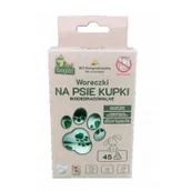 Nawozy ogrodnicze - WORKI NA PSIE ODCHODY (KOMPOSTOWALNE I BIODEGRADOWALNE) 3 ROLKI 45 szt - FROGGY - miniaturka - grafika 1