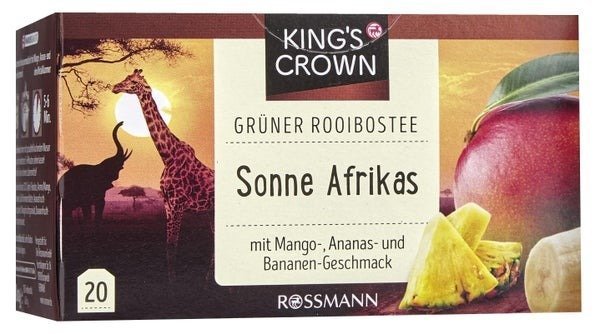 Herbata zielony rooibos KING'S CROWN Słońce Afryki, 40 g