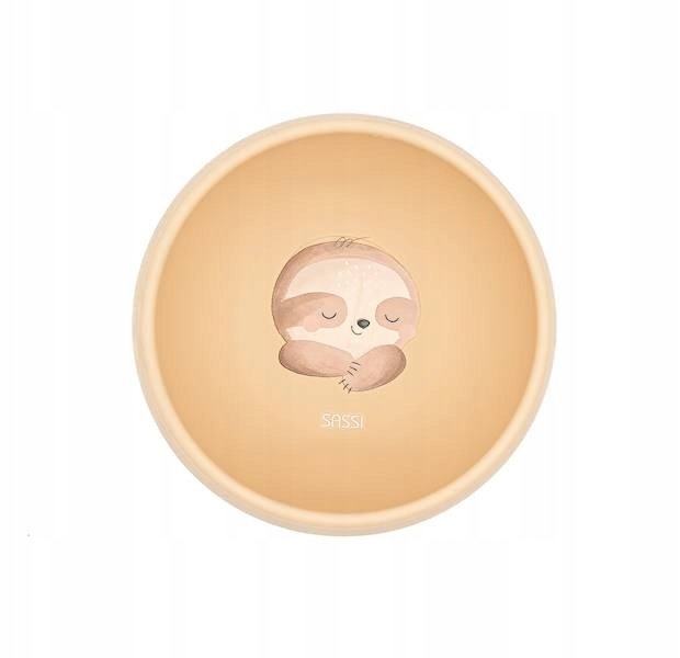 SASSI Miska silikonowa z przyssawką Leniwiec