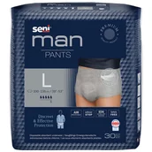 Bielizna lecznicza - Seni Man Pants, majtki chłonne dla mężczyzn, rozmiar L, 100-135 cm, 30 sztuk - miniaturka - grafika 1