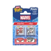 Figurki dla dzieci - Funko, Funko Bitty POP! Multi-pack, SUPERBOHATEROWIE, Figurka Kolekcjonerska, Marvel Comics, Spider-Man&Vnm - miniaturka - grafika 1