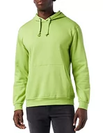 Bluzy męskie - Clique Męska bluza z kapturem Basic, zielony (jasnozielony)., XS - miniaturka - grafika 1