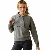 Akcesoria jeździeckie - Ariat Bluza damska JUST HOODIE - heather grey - miniaturka - grafika 1