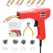 Lutownice - Zgrzewarka do plastiku lutownica tworzywa zszywacz zestaw - miniaturka - grafika 1