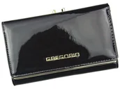 Portfele - Portfel damski skórzany PELLUCCI ZLL-108 Ciemny brąz - ciemny brąz - miniaturka - grafika 1