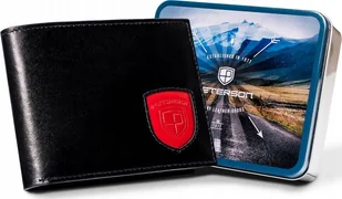 Peterson Duży portfel męski wykonany ze skóry naturalnej - Peterson NoSize - Portfele - miniaturka - grafika 1