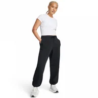 Spodnie damskie - Damskie spodnie dresowe Under Armour UA Icon Flc Os Wm Pant - czarne - miniaturka - grafika 1