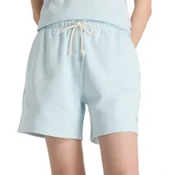 Spodnie sportowe damskie - Spodenki damskie New Balance WS41508FRL - niebieskie - miniaturka - grafika 1