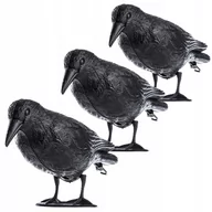 Zwalczanie i odstraszanie szkodników - KADAX Kruk Odstraszacz Ptaków Gołębi Duży 3szt - miniaturka - grafika 1