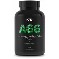 Suplementy naturalne - KFD KFD Ashwagandha K66 Forte - 115 tabletek 5901947667392 - miniaturka - grafika 1