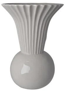 Ewax, Wazon ceramiczny 211446-25, beżowy, 18x18x25 cm - Wazony i flakony - miniaturka - grafika 1