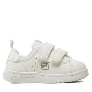 Sneakersy Fila CROSSCOURT 2 NT VELCRO kids FFK0018 10005 Biały - Buty dla dziewczynek - miniaturka - grafika 1