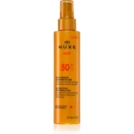 Balsamy i kremy do opalania - Nuxe Sun mleczko do opalania twarzy i ciała SPF50 150 ml - miniaturka - grafika 1