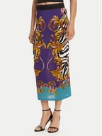 Spódnice - Versace Jeans Couture Spódnica ołówkowa 78HAE8P6 Fioletowy Slim Fit - miniaturka - grafika 1